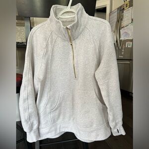 Lululemon Scuba Oversized Funnel Neck Half-Zip Long.